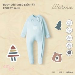 Body dài liền tất warmie