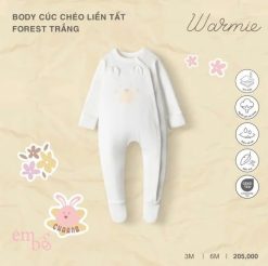 Body dài liền tất warmie