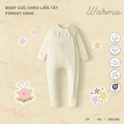 Body dài liền tất warmie